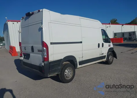 2019 Ram Promaster 1500 High Roof 136 Wb z USA, uszkodzony, nr VIN 3C6TRVBGXKE547420